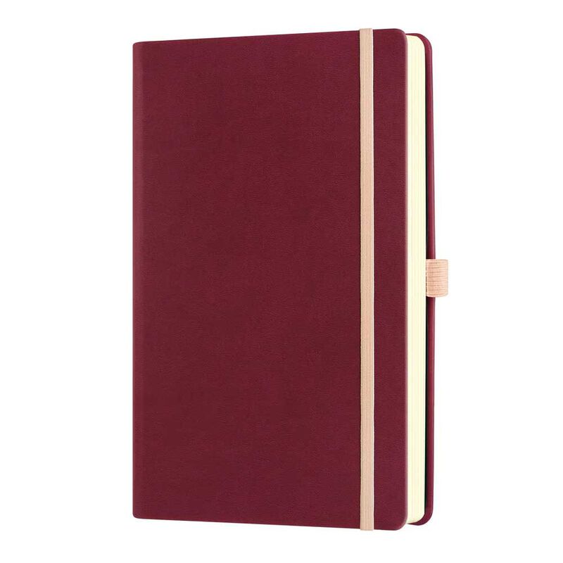 Castelli Aquarella A5 Ruled Black Cherry Notebook image number 1
